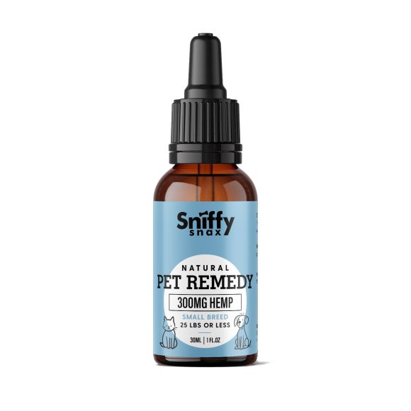 300mg small breed hemp tincture